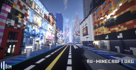 ������� Times Square - The Heart of the World ��� Minecraft