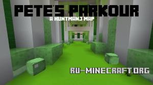 Скачать Pete's Parkour для Minecraft Скачать Pete's Parkour для Minecraft
