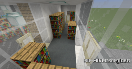  Neomodern Library  Minecraft