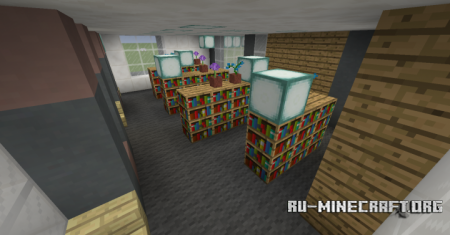  Neomodern Library  Minecraft