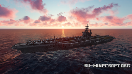������� USS Dwight D. Eisenhower ��� Minecraft