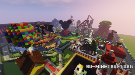 Скачать Magic World Disney для Minecraft