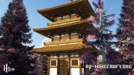 ������� Japanese Three-Storied ��� Minecraft
