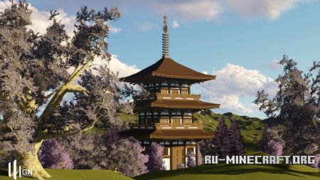 ������� Japanese Three-Storied ��� Minecraft