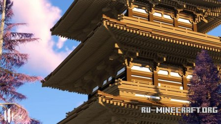 ������� Japanese Three-Storied ��� Minecraft