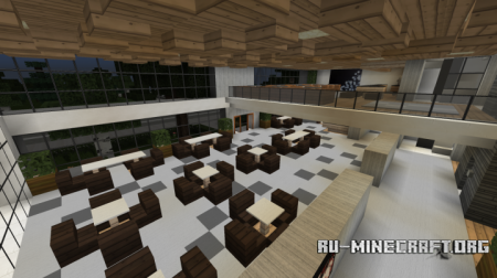  Modern Hotel (full interior)  Minecraft