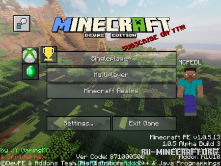 Dev Edition  Minecraft PE 1.0.0