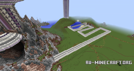 Скачать Ender Island Amusement Park для Minecraft