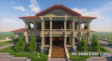  Sandstone Mansion  Minecraft