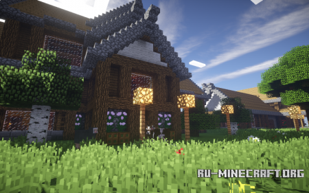 ������� Flatland Village ��� Minecraft