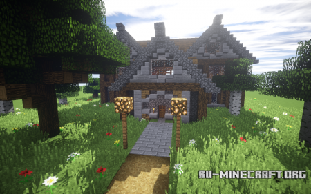 ������� Flatland Village ��� Minecraft