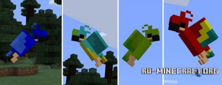  Parrot  Minecraft PE 1.0.0