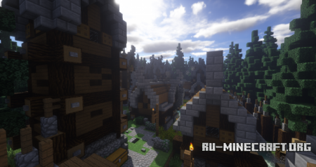  Oddburch - A Nordic Village  Minecraft