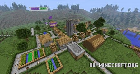  Capture the Flag - Village  Minecraft