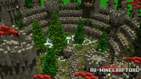  Deathmatch Arena - Castle  Minecraft