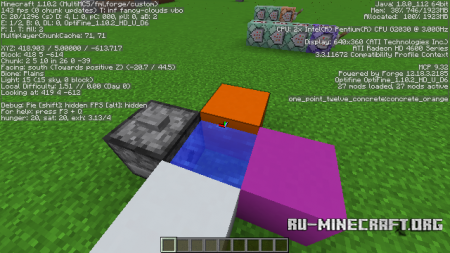  Concrete  Minecraft 1.10.2
