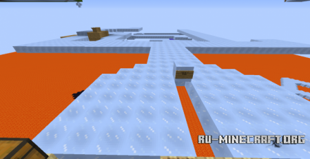 Скачать The Ice Boat Race для Minecraft