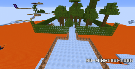 Скачать The Ice Boat Race для Minecraft