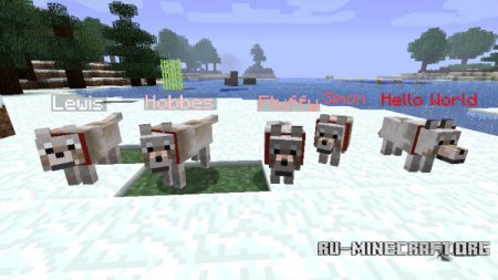 Скачать Sophisticated Wolves для Minecraft 1.11.2