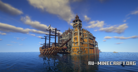  Medieval Harbor  Minecraft