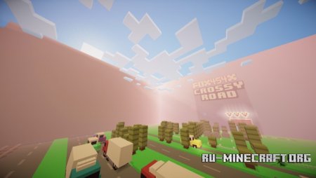 ������� Crossy Road ��� Minecraft