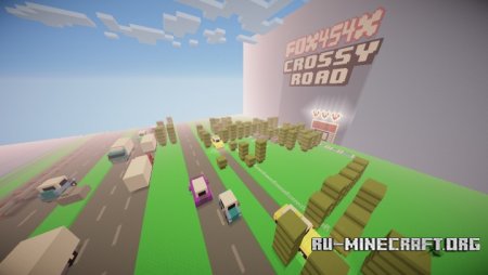 ������� Crossy Road ��� Minecraft