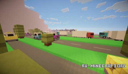 ������� Crossy Road ��� Minecraft