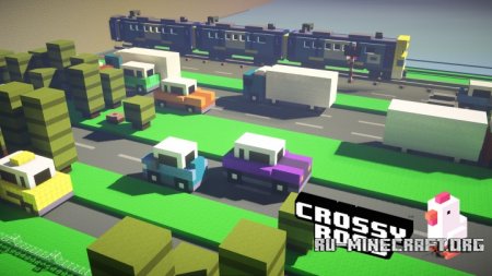 ������� Crossy Road ��� Minecraft