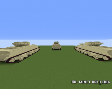 ������� USA M4 TANK ��� Minecraft