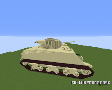 ������� USA M4 TANK ��� Minecraft