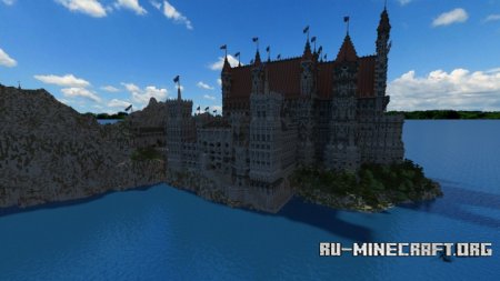 ������� Castle of WhiteCliff ��� Minecraft