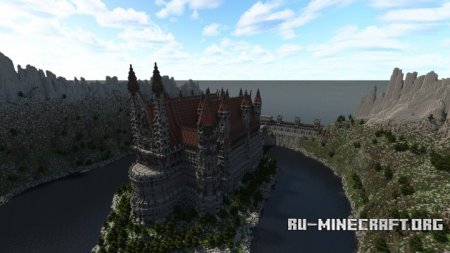 ������� Castle of WhiteCliff ��� Minecraft