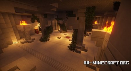 ������� Le temple des Dieux ��� Minecraft