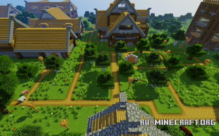 ������� Flatland Village 2 ��� Minecraft