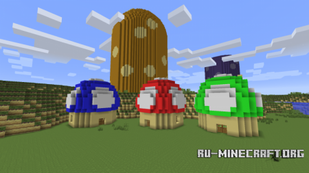 Скачать The Mushroom Kingdom для Minecraft
