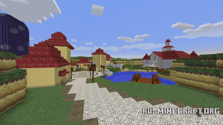 Скачать The Mushroom Kingdom для Minecraft