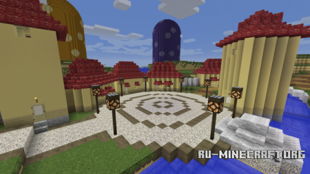 Скачать The Mushroom Kingdom для Minecraft
