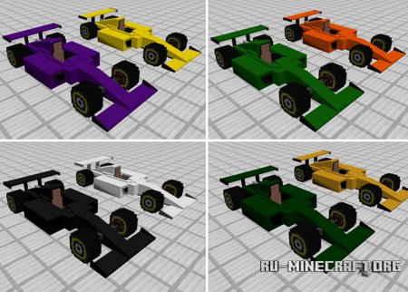  Sports Car: Formula One  Minecraft PE 1.1