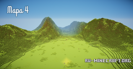 ������� Pack 4 Maps x512 ��� Minecraft