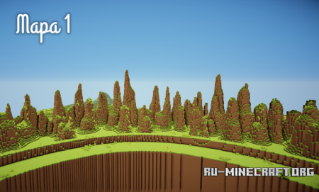 ������� Pack 4 Maps x512 ��� Minecraft