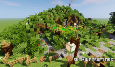 ������� High-Elvish Hobbit Hole ��� Minecraft