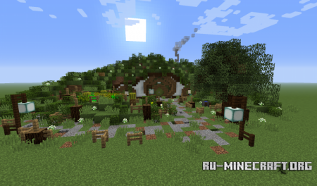������� High-Elvish Hobbit Hole ��� Minecraft