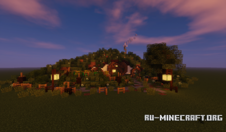 ������� High-Elvish Hobbit Hole ��� Minecraft