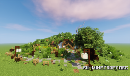 ������� High-Elvish Hobbit Hole ��� Minecraft