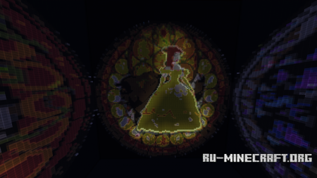  Kingdom Hearts Princess Stained Glass  Minecraft