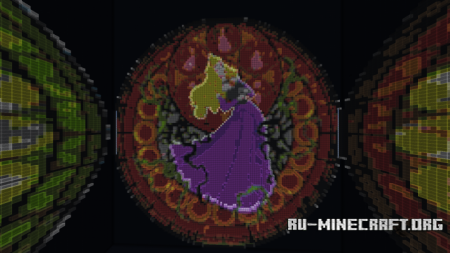  Kingdom Hearts Princess Stained Glass  Minecraft