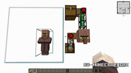 Скачать Cubic Villager для Minecraft 1.10.2