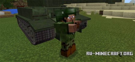 Скачать War Tank для Minecraft PE 1.1