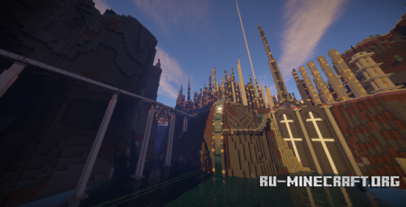 Scale Dystopian City  Minecraft