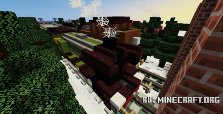  Winter Town  Minecraft